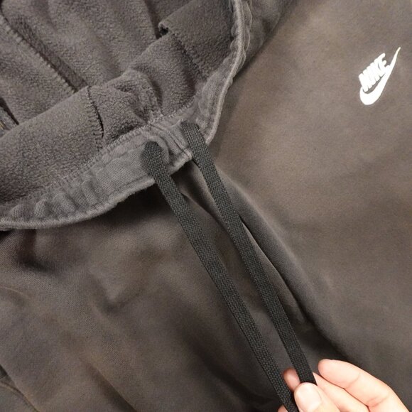 Nike Club Fleece Pants Men’s Medium Black Sweatpants - Picture 4 of 14